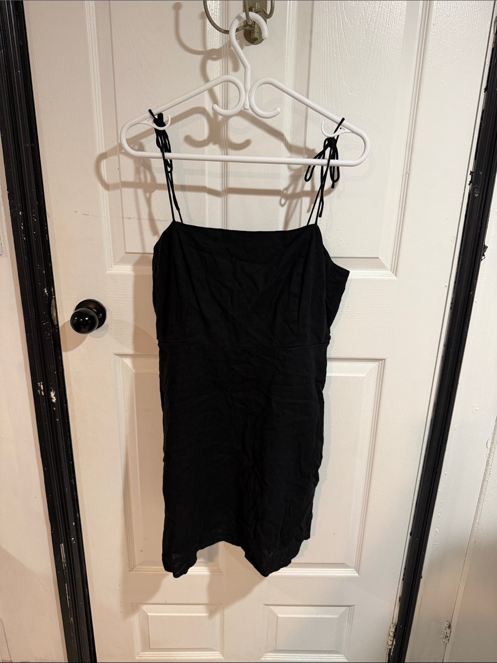 Old Navy Black Mini Dress with Tie Straps